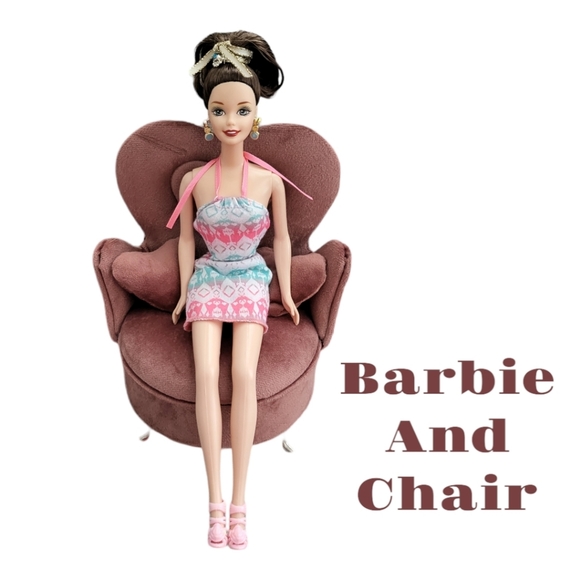 Barbie Other - Vintage Barbie and Chair Jewelry Box